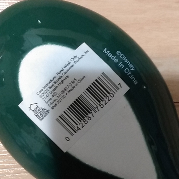 Disney Mickey Mouse Christmas Yuletide Fun Ceramic Spoon Rest Spatula Rest - Picture 4 of 5